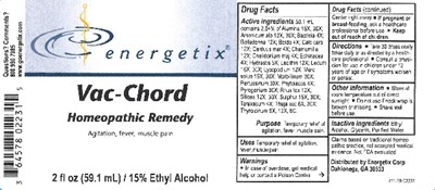 2 Oz. Bottle Label (Vac Chord 2 Oz. Bottle Label)
